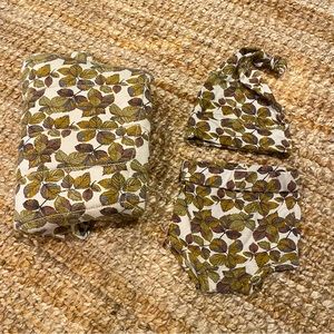 Kate Quinn autumnal bundle! leaf blanket, bloomers, pixie hat maple leaf print.